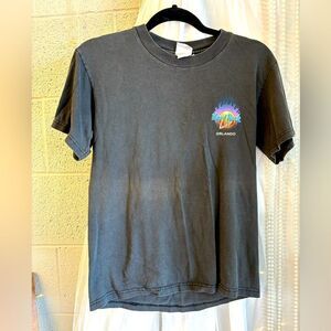 Hard Rock Cafe - Adult Small Faded Black Graphic Tee